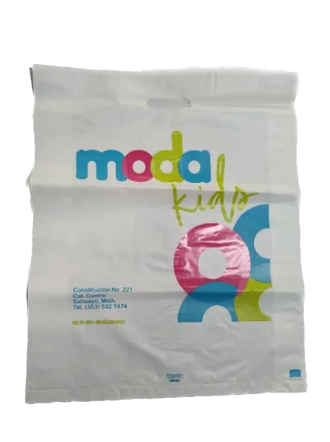 bolsas de plastico camiseta troquelada y rollo - Bolsa de Plastico