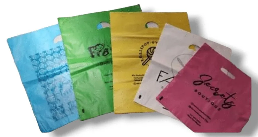 bolsas de plastico camiseta troquelada y rollo - Bolsa de Plastico